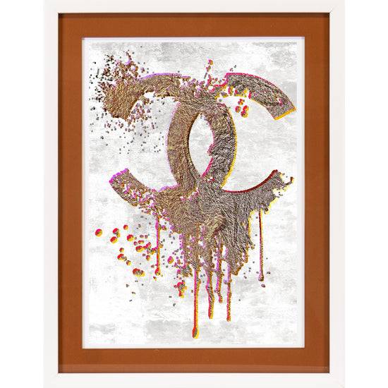 Queen Kerosin Rahmenbild mit Acrylpassepartout - Fashion CC Verkauf