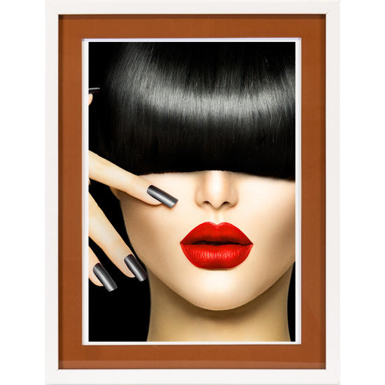 Queen Kerosin Rahmenbild mit Acrylpassepartout - Fashion Icon Angebote
