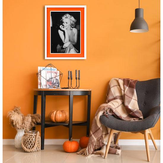 Queen Kerosin Rahmenbild mit Acrylpassepartout - Marilyn Blitzverkäufe