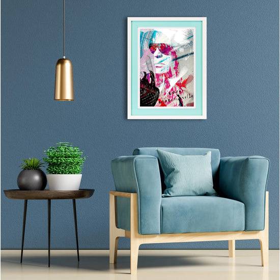 Queen Kerosin Rahmenbild mit Acrylpassepartout - Karl Online