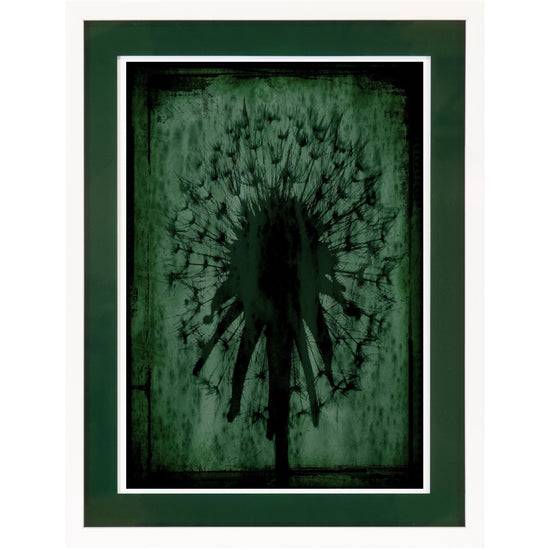 Queen Kerosin Rahmenbild mit Acrylpassepartout - Greeny