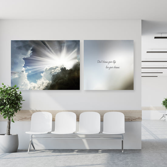 Queen Kerosin Leinwandbild - Live your dreams Schlussverkauf