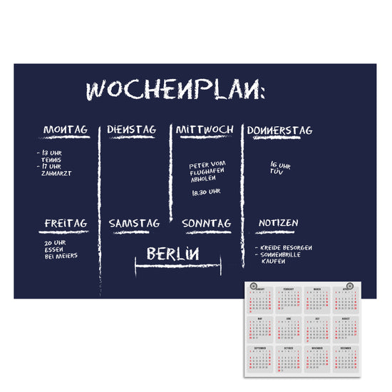 Queen Kerosin Magnetische Tafelfolie - Blau Fabrikverkauf