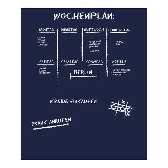 Queen Kerosin Tafelfolie - Blau Blitzverkäufe