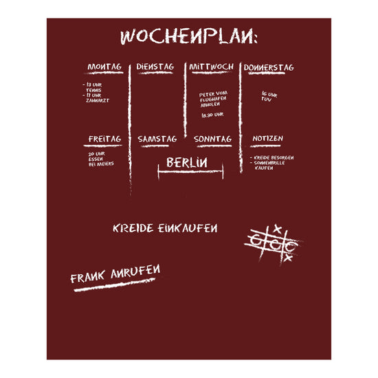 Queen Kerosin Tafelfolie - Rot Verkauf