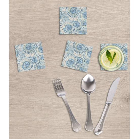 Queen Kerosin Steinuntersetzer-Set - Blue Shellfish Online