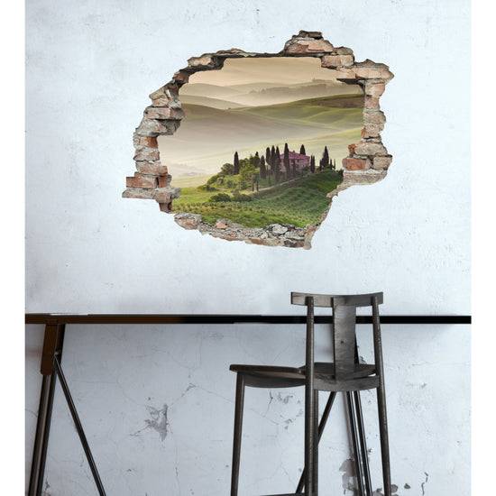 Queen Kerosin 3D Wandtattoo - Weinberge Auslauf