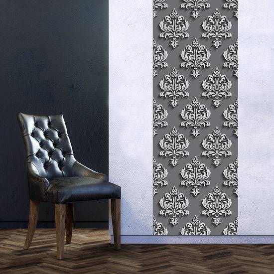 Queen Kerosin Selbstklebende Tapete - Fleur de lis Auslauf