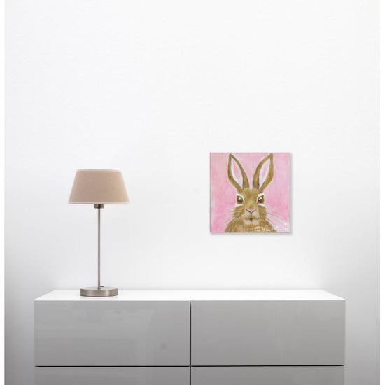 Queen Kerosin Leinwandbild - Hasi II Pink Online