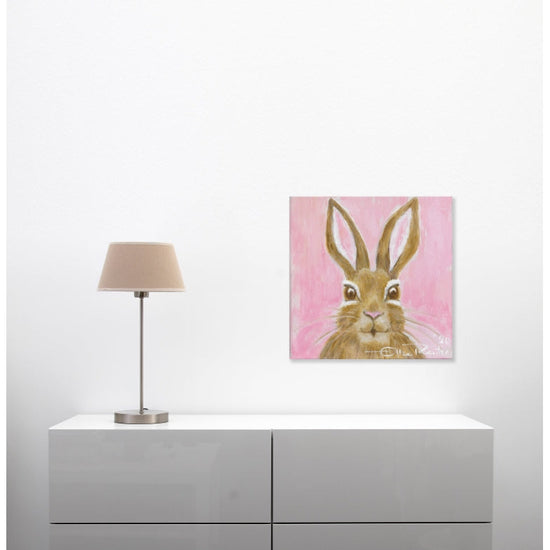 Queen Kerosin Leinwandbild - Hasi II Pink Online