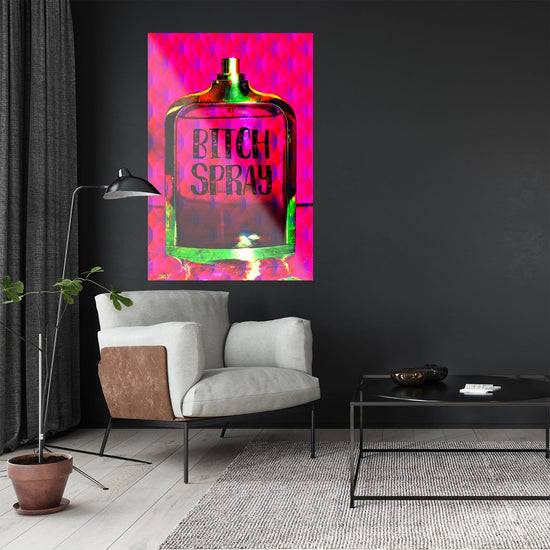 Queen Kerosin Acrylglasbild - BITCH SPRAY Bis zu 50% Rabatt