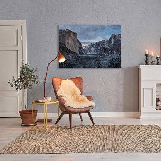 Queen Kerosin Acrylglasbild - YOSEMITE-TUNNEL VIEW AFTRE SNOWSTORM 2 Outlet