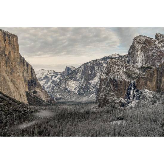 Queen Kerosin Acrylglasbild - YOSEMITE VALLEY AFTER SNOWSTORM 2 3 Auslauf
