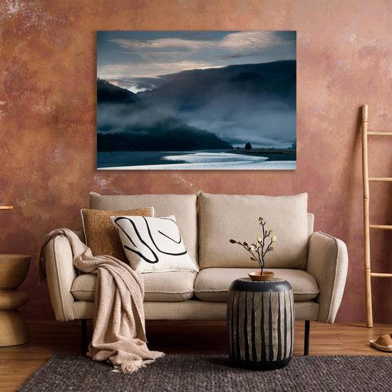 Queen Kerosin Acrylglasbild - MORNING MIST SOUTH ISLAND NEW ZEALAND Meist gekauft