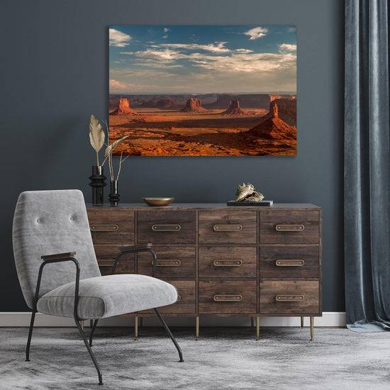 Queen Kerosin Acrylglasbild - MONUMENT VALLEY 3 Kostenloser Versand