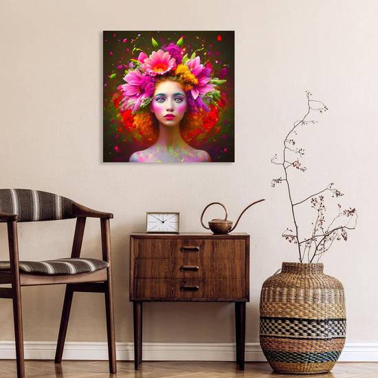 Queen Kerosin Acrylglasbild - Blumenfrau (Serie) Rabatt