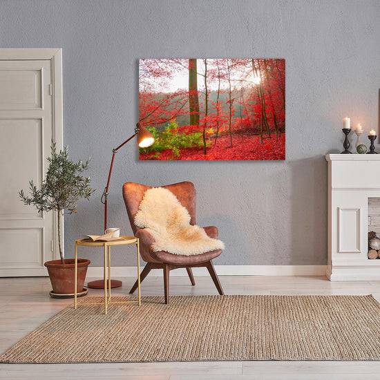 Queen Kerosin Acrylglasbild - Junge Buchen Saisonschlussverkauf