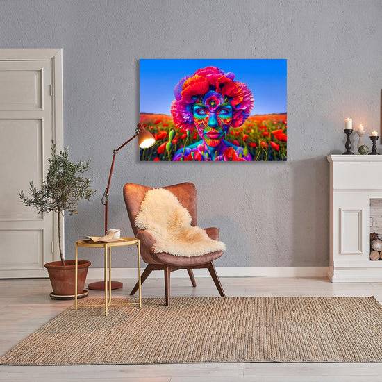 Queen Kerosin Acrylglasbild - Mohn-Zeit Osterangebot
