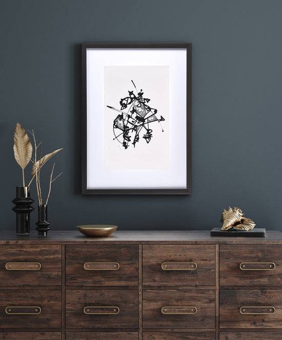 Queen Kerosin Rahmenbild - Ink Series 1/4 Bis zu 65% Rabatt