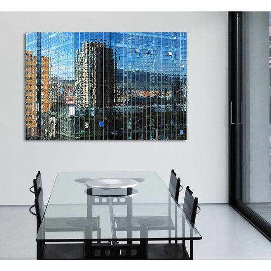 Queen Kerosin Acrylglasbild - Skyscraper Blue Preisnachlass