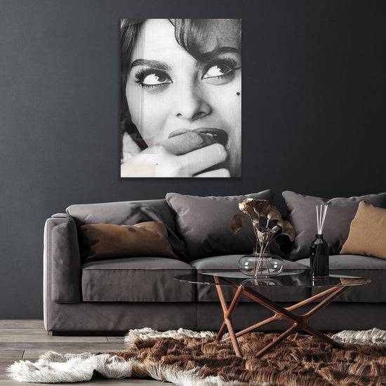 Queen Kerosin Acrylglasbild - Sophia Loren Sonderangebot der Fabrik