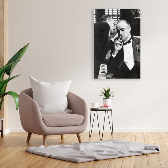 Queen Kerosin Acrylglasbild - Marlon Brando Discount Store für neue Produkte