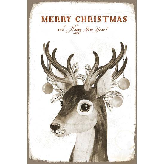 Queen Kerosin Blechschild - Sweet Deer