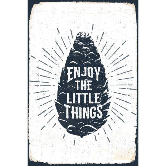 Queen Kerosin Blechschild - Enjoy The Little Things Begrenztes Angebot