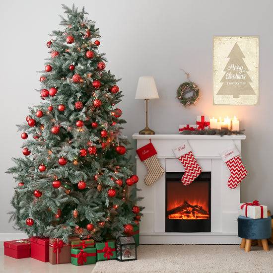 Queen Kerosin Blechschild - Merry Christmas Tree Jubiläumsangebot