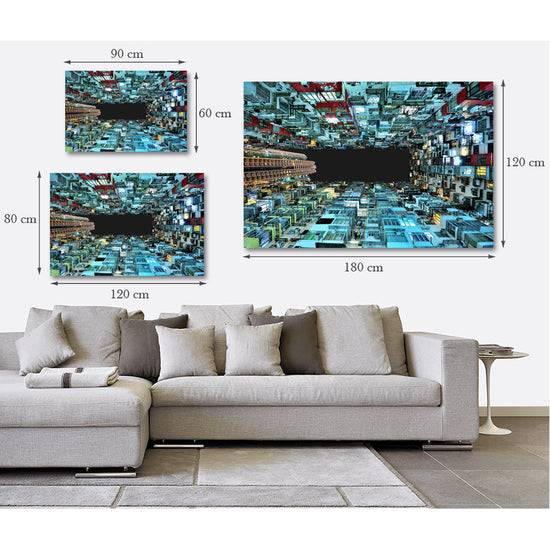 Queen Kerosin Acrylglasbild - City View Neuheiten