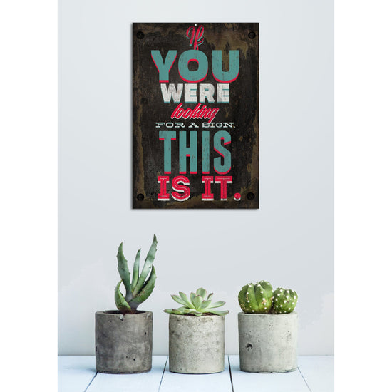 Queen Kerosin Blechschild - If you were looking for a sign. This is it Neueste Stile