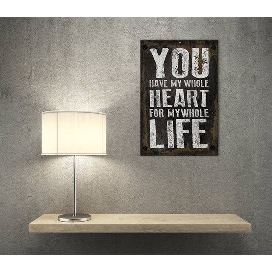 Queen Kerosin Blechschild - You Have My Hole Heart For My Hole Life Discount Store für neue Produkte