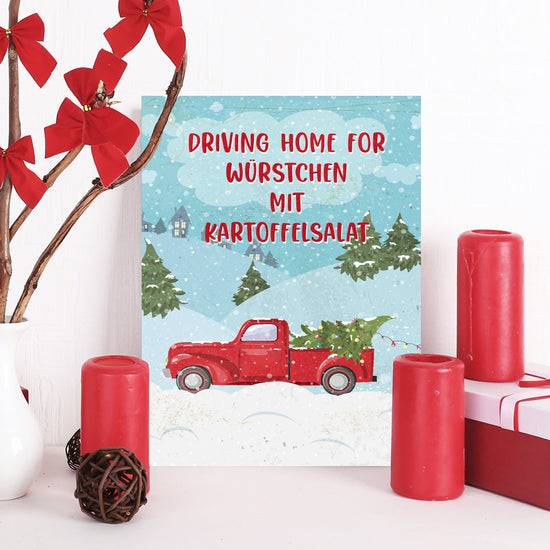 Queen Kerosin Blechschild - Driving Home for zollfrei