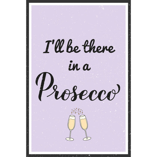 Queen Kerosin Blechschild - Prosecco 50% Rabatt für begrenzte Zeit