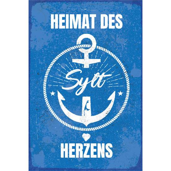 Queen Kerosin Blechschild - HEIMAT