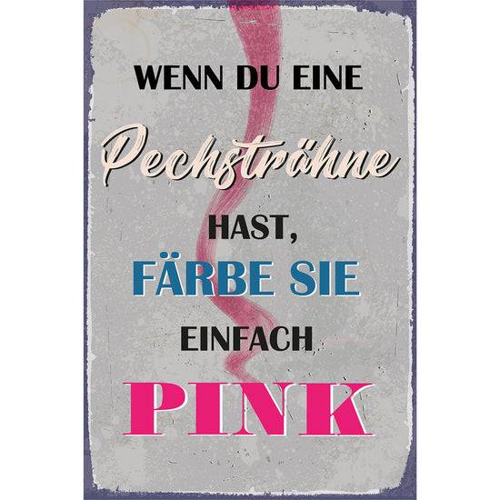 Queen Kerosin Blechschild - Wenn du eine Pechsträhne hast Auslauf