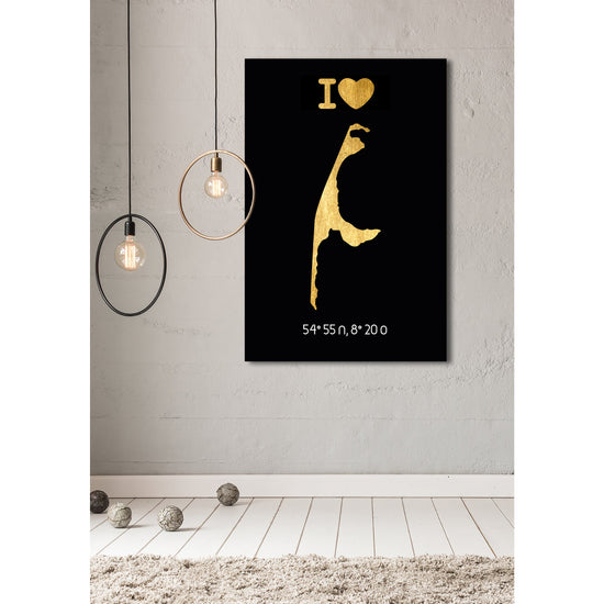 Queen Kerosin Blattgold Bild - I LOVE Sylt Wochenangebot