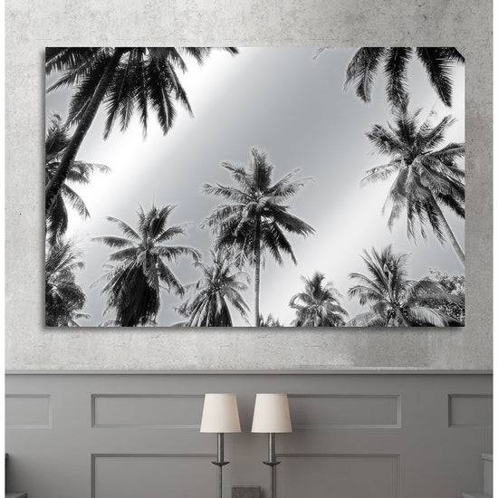 Queen Kerosin Aluminiumbild - Palms 50% Rabatt für begrenzte Zeit