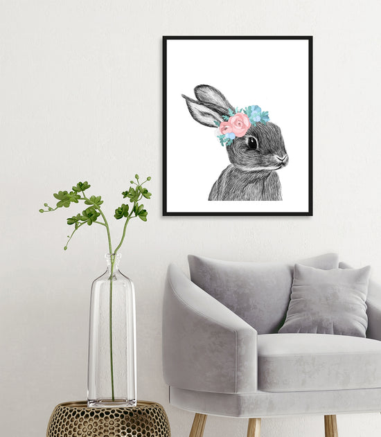 Queen Kerosin Rahmenbild - Grauer Hase Bunt Neuheiten