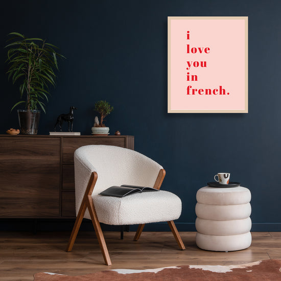 Queen Kerosin Rahmenbild - I love you in french VIP-Rabatte