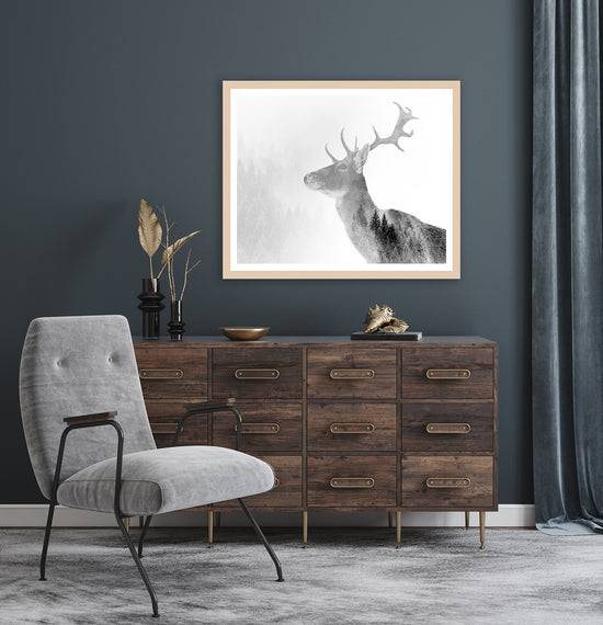 Queen Kerosin Rahmenbild - Deer SW Neueste Stile