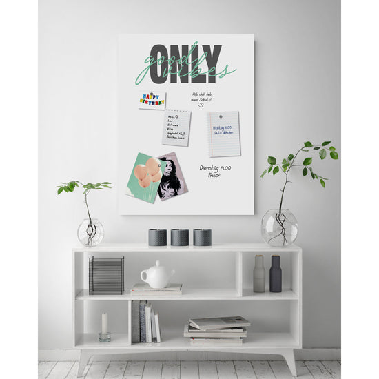 Queen Kerosin Magnetisches Markerboard - Good Vibes only im Angebot