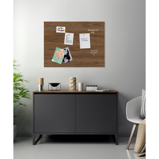 Queen Kerosin Magnetisches Markerboard - Dark Wood Fabrikpreis