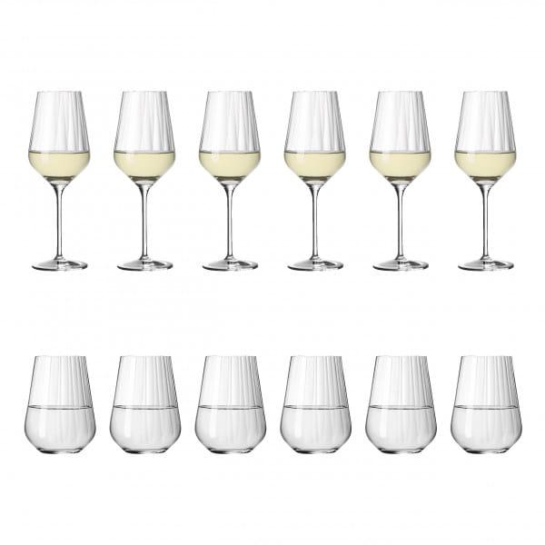 Ritzenhoff Sternschliff WEIßWEIN- UND WASSERGLAS-SET #1