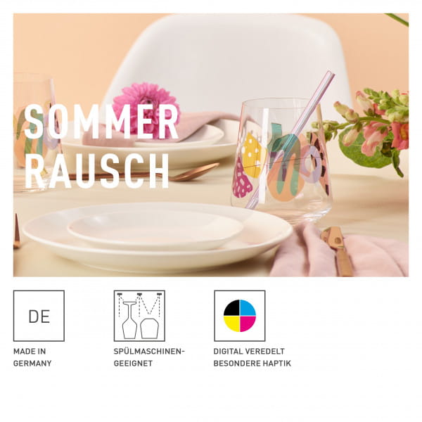 Ritzenhoff Sommerrausch UNIVERSALGLAS-SET #1, #2 Fabrikverkauf