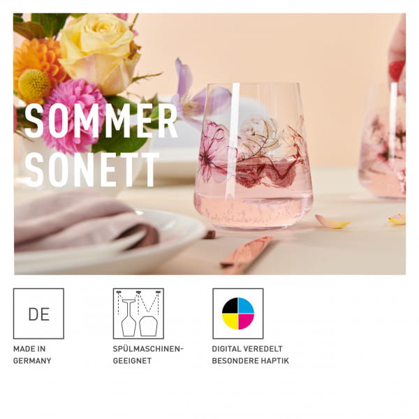 Ritzenhoff Sommersonett UNIVERSALGLAS-SET #1, #2 VON DORO VON RÜDEN UND SONJA EIKLER Meist gekauft
