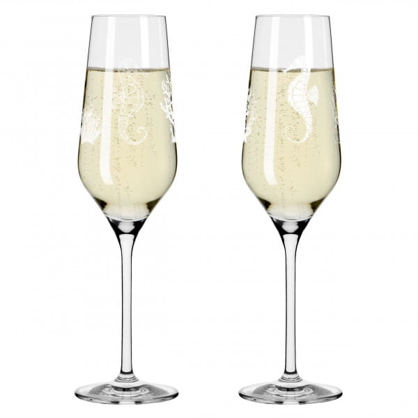 Ritzenhoff Oceanside CHAMPAGNERGLAS-SET #1, #2