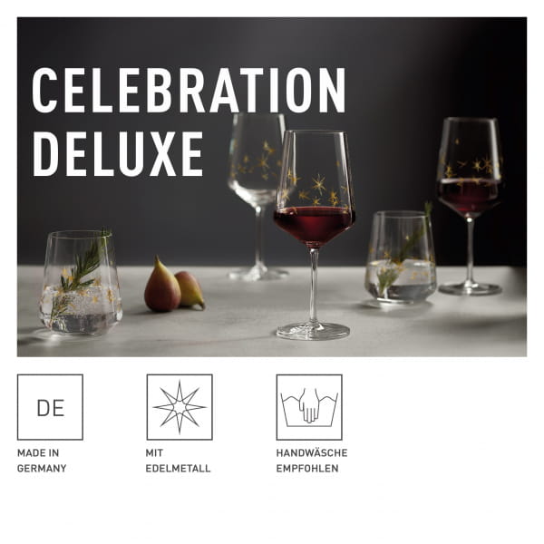Ritzenhoff Celebration Deluxe ROTWEIN- UND WASSERGLAS-SET #1 Auslauf