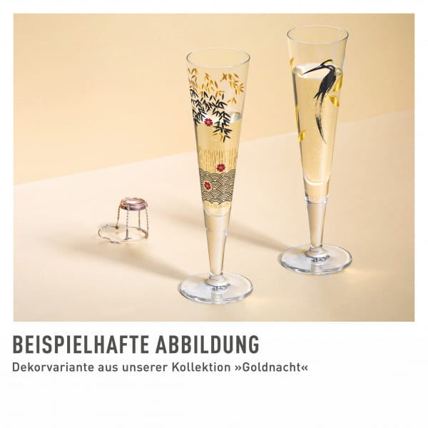 Ritzenhoff Goldnacht CHAMPAGNERGLAS #25 Schlussverkauf