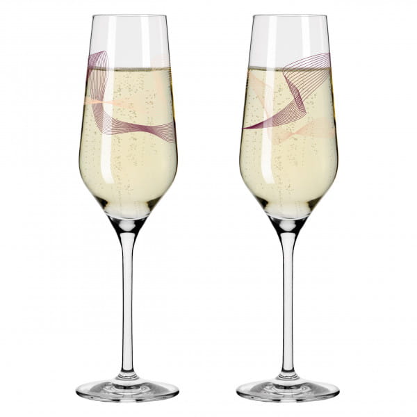 Ritzenhoff Kristallwind CHAMPAGNERGLAS-SET #1, #2 Meist gekauft
